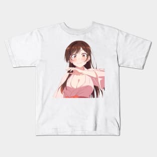 Chizuru San From Rent A Girlfriend Anime Kids T-Shirt